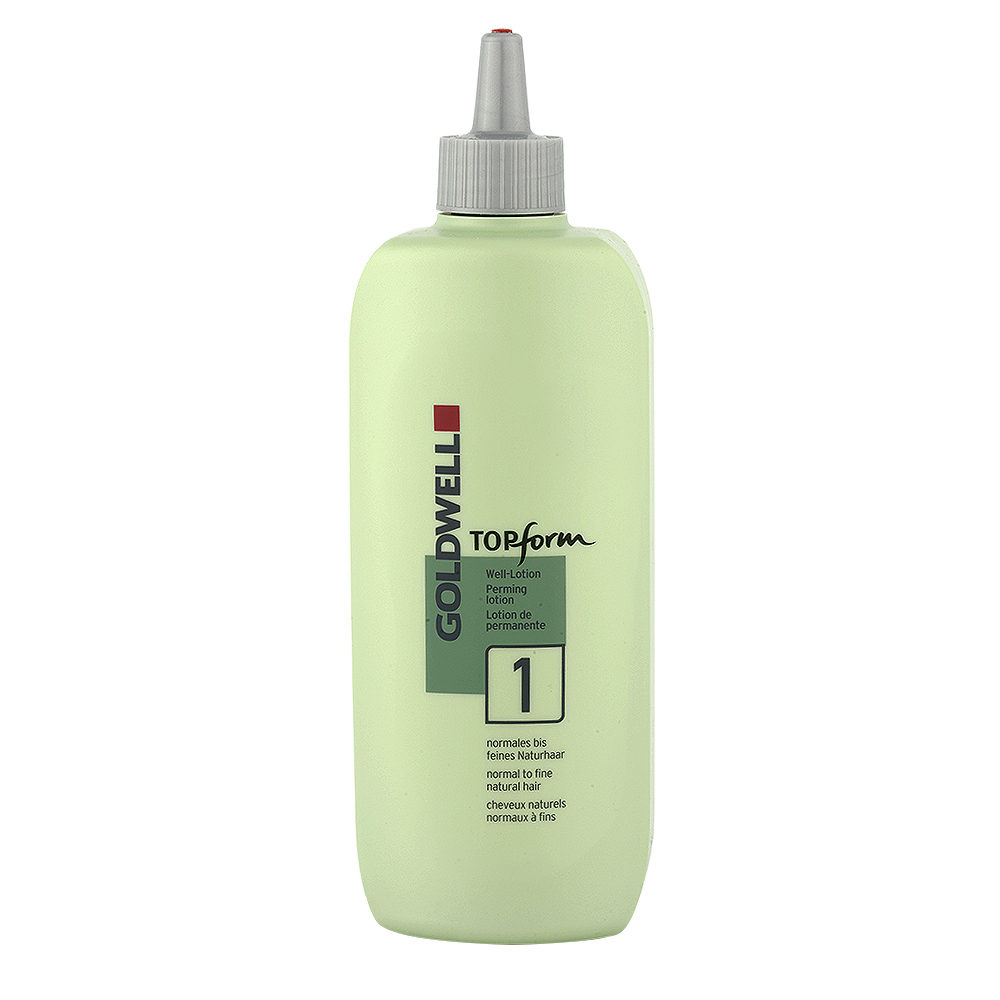 Goldwell Topform Perming Lotion 1 500ml -  perm for fine or normal natural hair