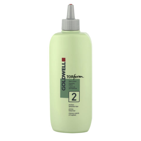 Goldwell Topform Perming Lotion 2 500ml  -  perm for porous coloured hair