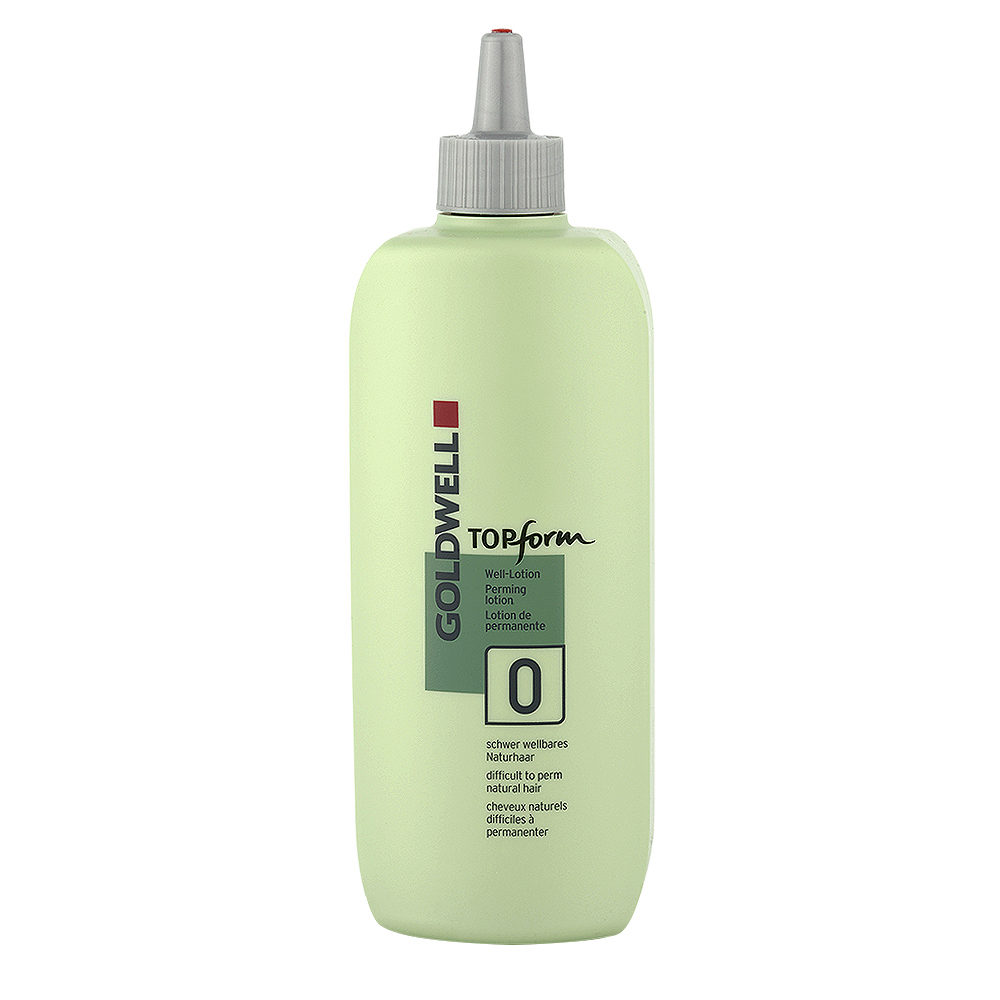 Goldwell Topform Perming Lotion 0 500ml -  perm for  resistant natural hair