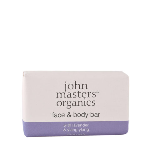 John Masters Organics Lavender, Rose Geranium & Ylang Ylang Soap 128gr