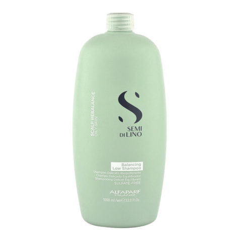 Alfaparf Milano Semi Di Lino Scalp Rebalance Balancing Low Shampoo 1000ml - delicate rebalancing shampoo