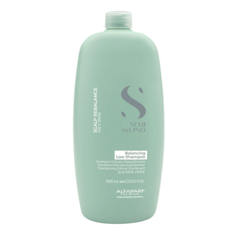 Alfaparf Milano Semi Di Lino Scalp Rebalance Balancing Low Shampoo 1000ml - delicate rebalancing shampoo