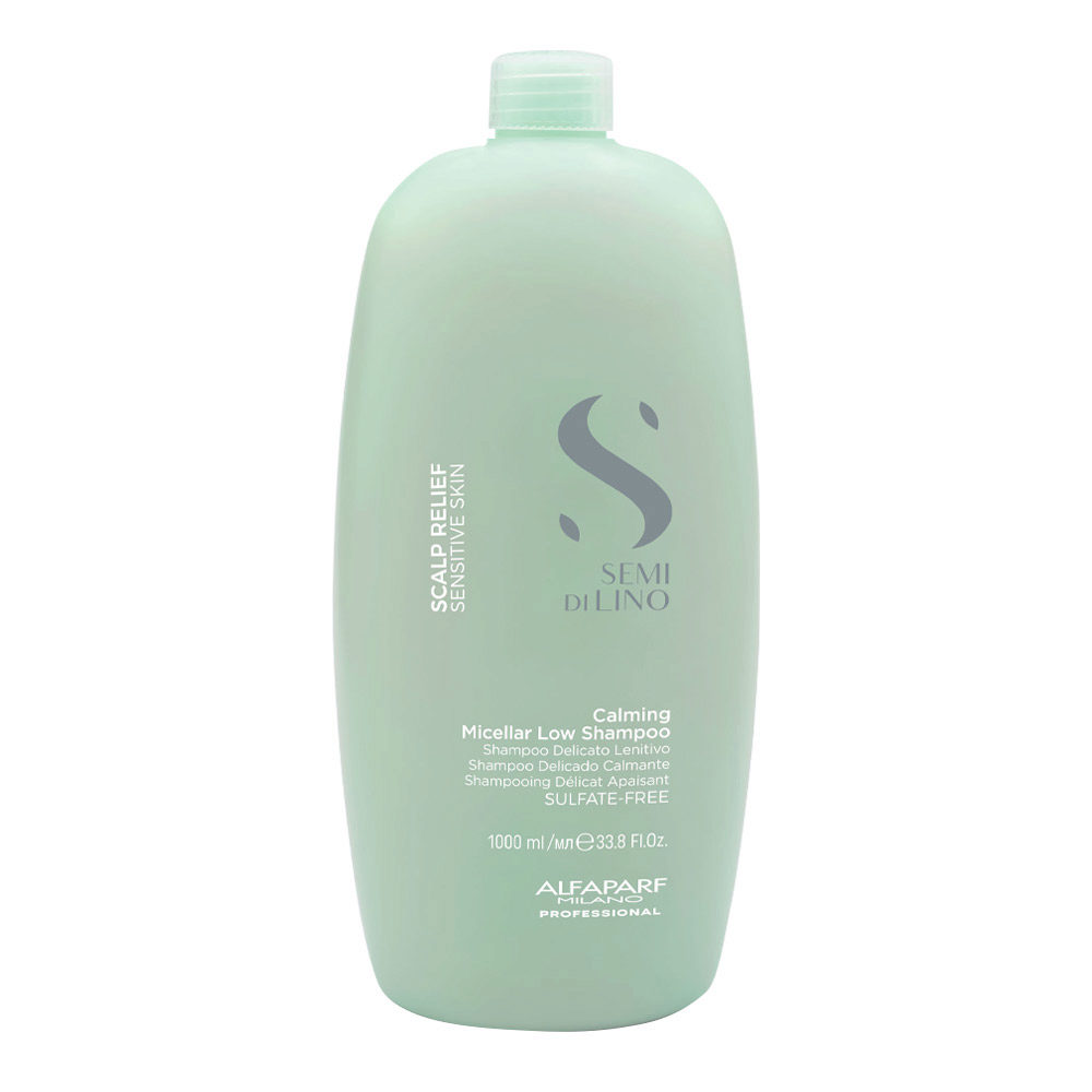 Alfaparf Milano Semi Di Lino Scalp Relief Calming Micellar Low Shampoo 1000ml