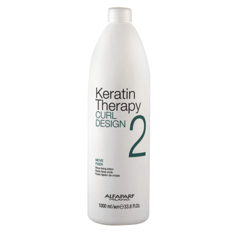 Alfaparf Keratin Therapy Curl Design 2 Move Fixer 1000ml - Wave Fixing Lotion