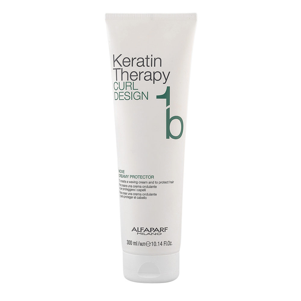 Alfaparf Milano Keratin Therapy Curl Design 1b Move Creamy Protector 300ml - wave cream