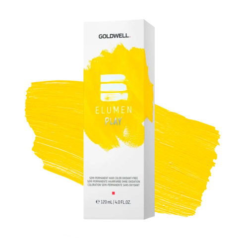 Goldwell Elumen Play Yellow 120ml - ready to use true semi permanent color