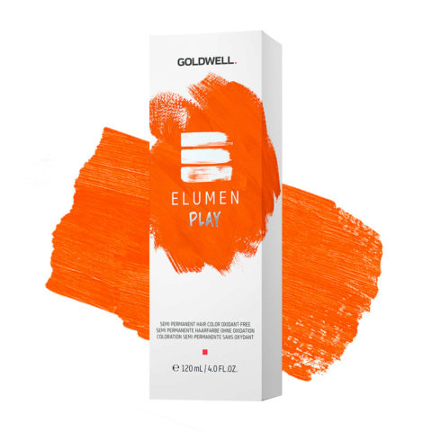 Goldwell Elumen Play Orange 120ml - ready to use true semi permanent color
