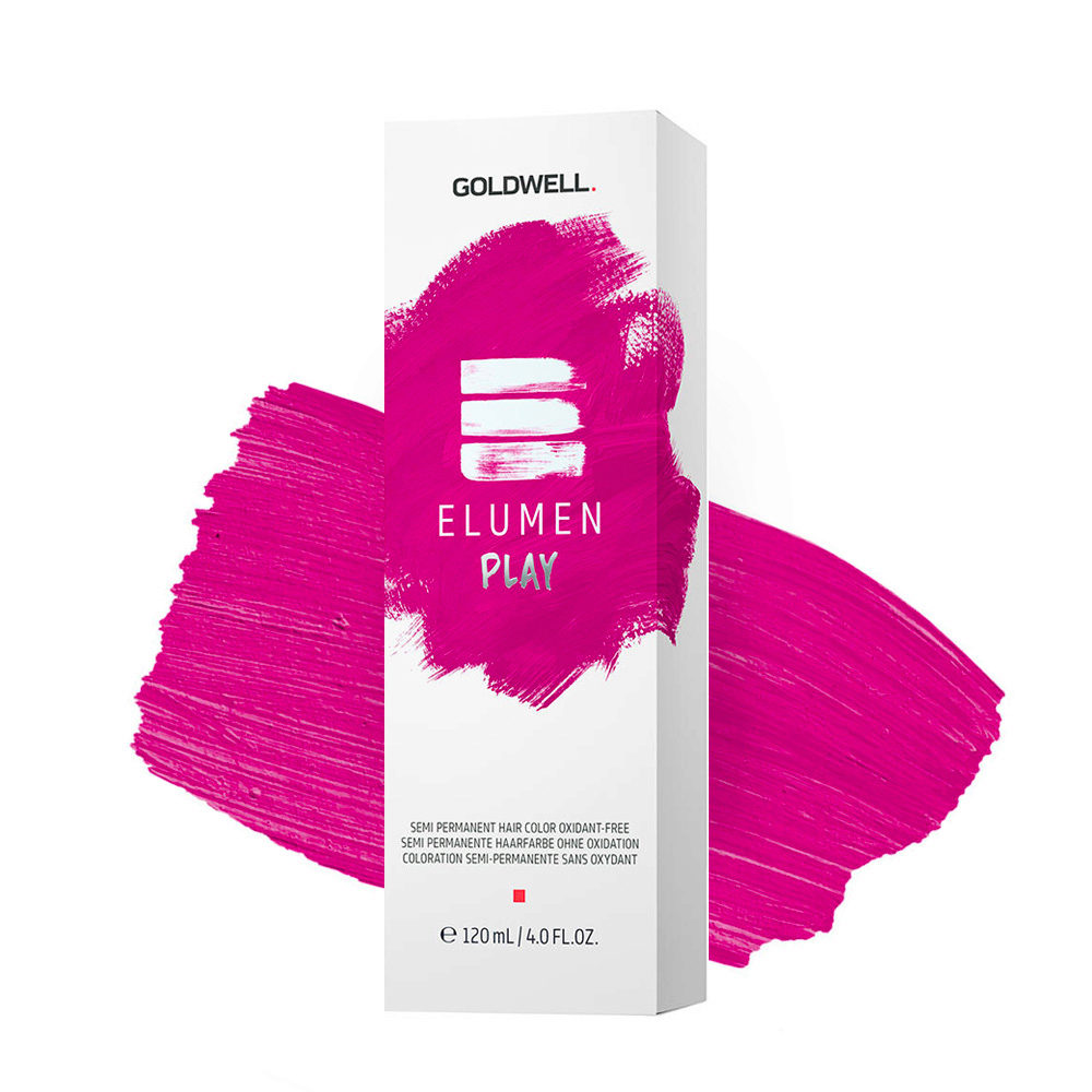 Goldwell Elumen Play Pink 120ml - ready to use true semi permanent color