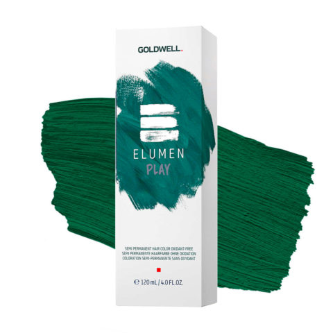 Goldwell Elumen Play Green 120ml - ready to use true semi permanent color