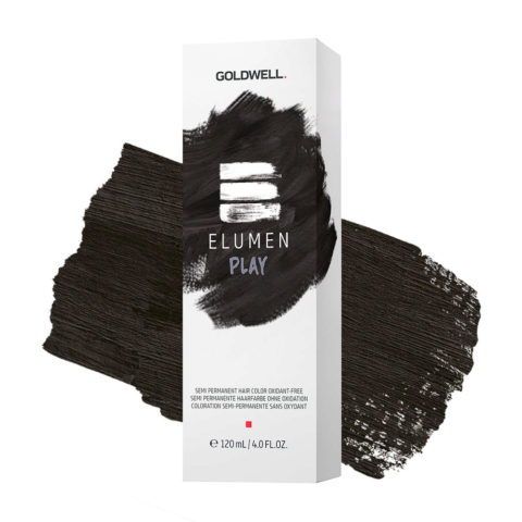 Goldwell Elumen Play Black 120ml - ready to use true semi permanent color