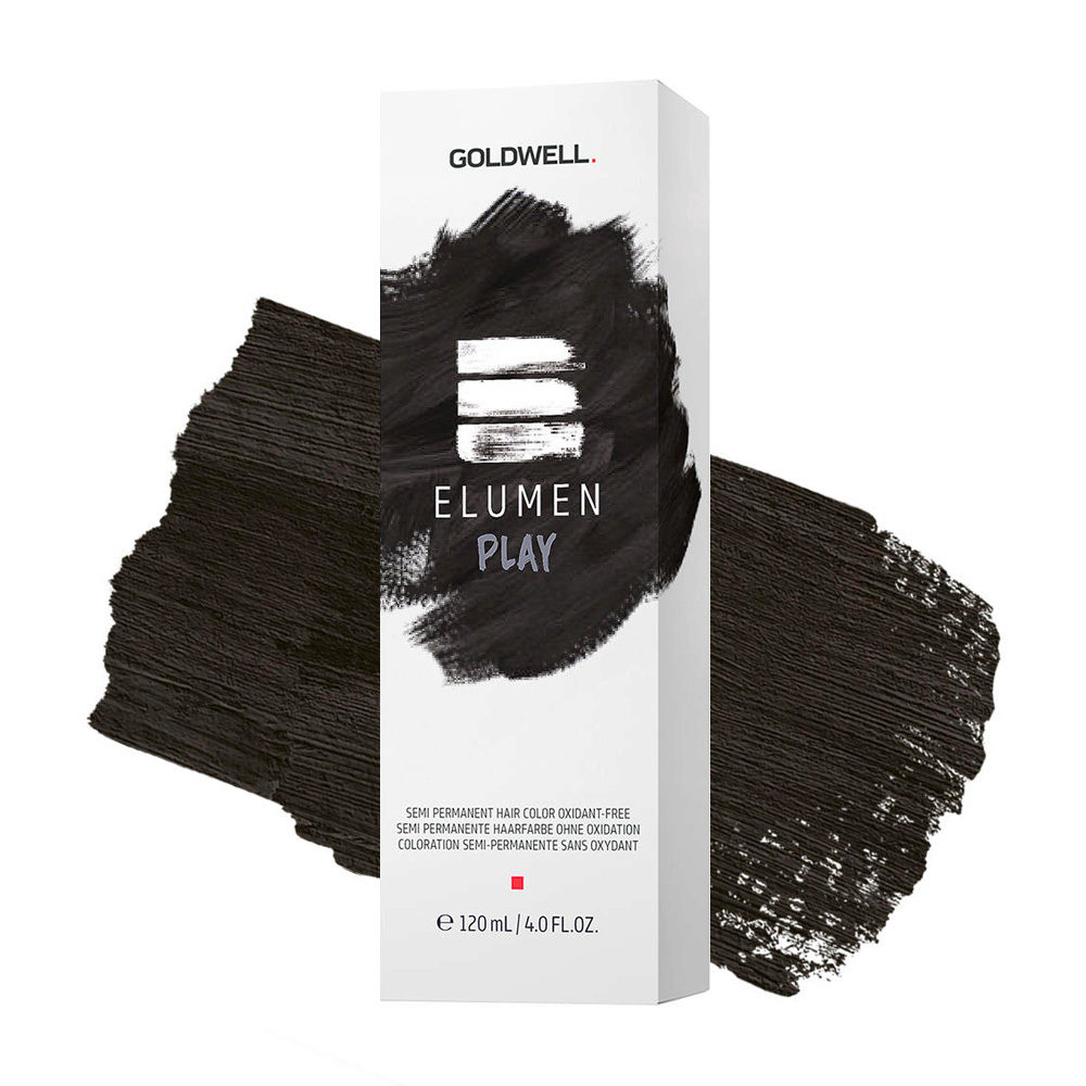 Goldwell Elumen Play Black 120ml - semi permanent color