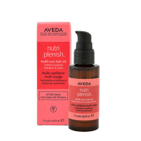 Aveda Nutri Plenish Multi Use Hair Oil 30ml - moisturizing oil for dry hair