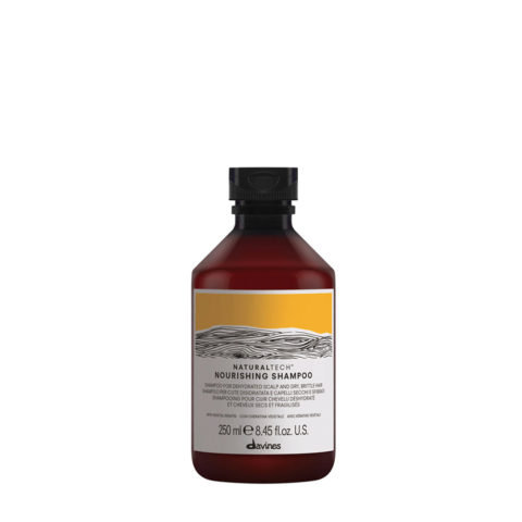 Davines Naturaltech Nourishing Shampoo 250ml - nourishing shampoo for dry scalp and hair
