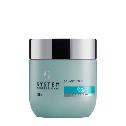 System Professional Balance Mask B3, 200ml - sensitive scalp mask