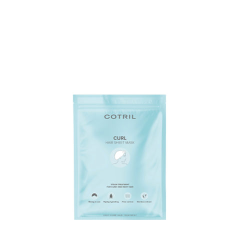 Cotril Curl Hair Sheet Mask 35ml - for curly and wavy hair