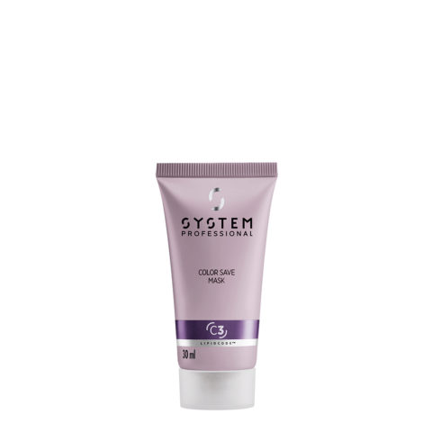 System Professional Color Save Mask C3, 30ml - Coloured hair Mask