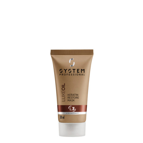 System Professional LuxeOil Mask L3, 30ml - Keratin Mask Damaged hair