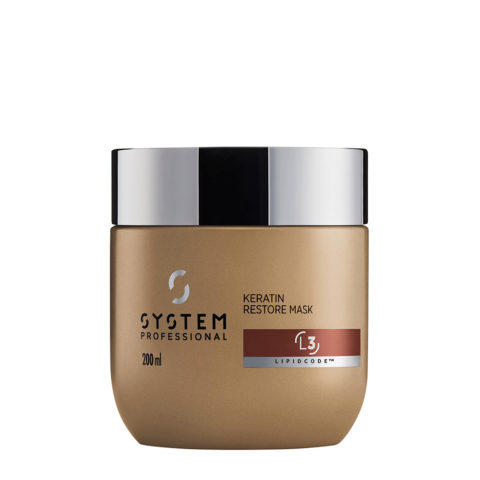 System Professional LuxeOil  Restore Mask L3, 200ml  - Keratin Mask Damaged hair