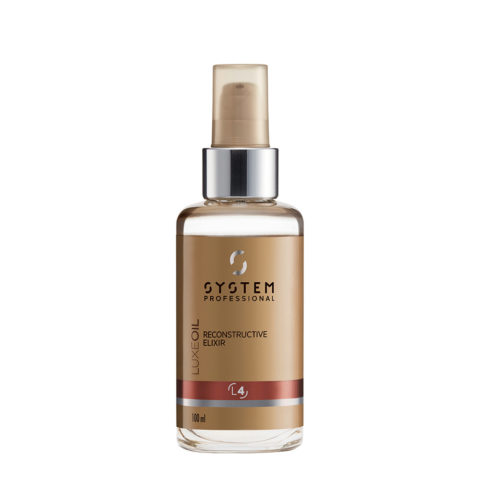 System Professional LuxeOil Elisir L4, 100ml - Keratin Oil for Damaged hair
