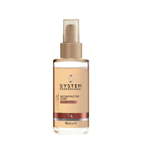 System Professional LuxeOil Elisir L4, 100ml - Keratin Oil for Damaged hair