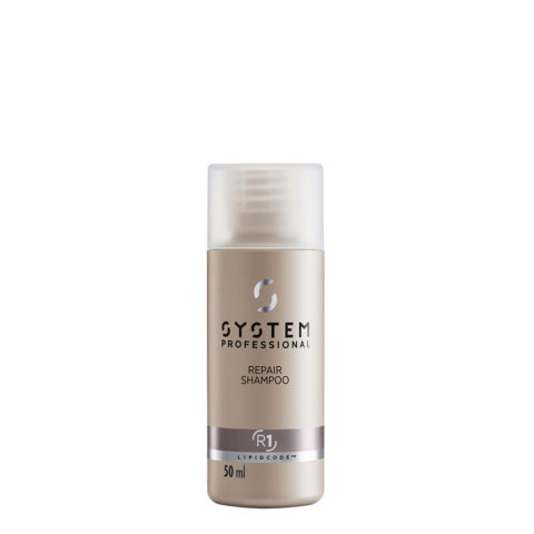 System Professional Repair Shampoo R1, 50ml - Shampoo for Damaged hair