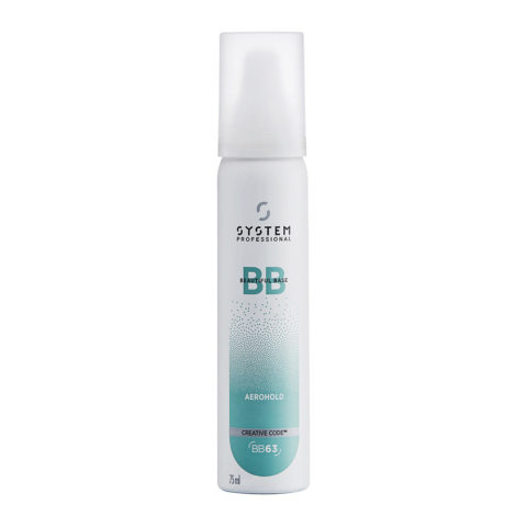 System Professional Styling Aerohold BB63, 75ml - Strong Hold Modelling Mousse