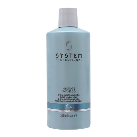 System Professional Hydrate Shampoo H1, 500ml - Hydrating Shampoo