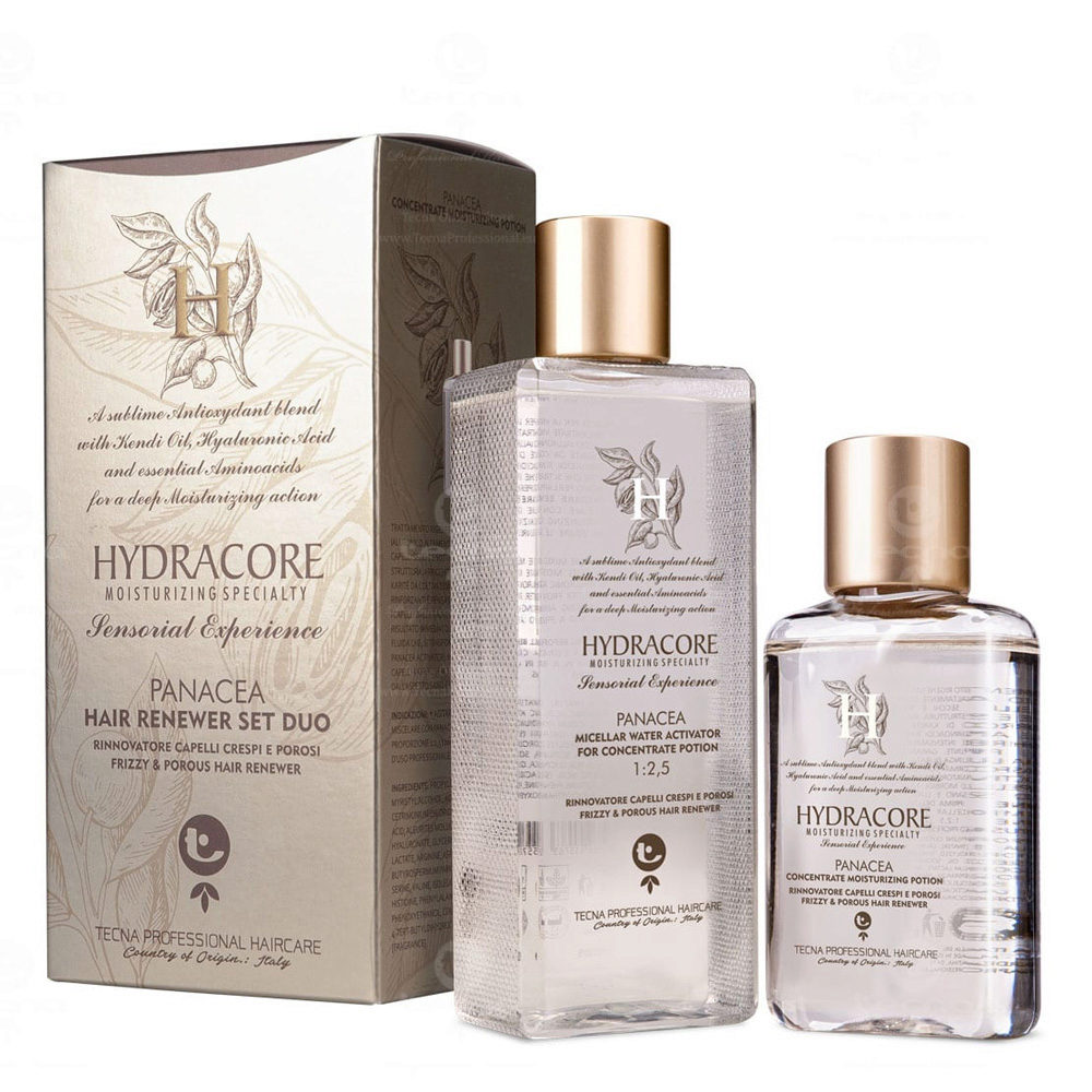 Tecna Hydracore Panacea Duo Kit 100ml + 250ml - deep moisturizing treatment