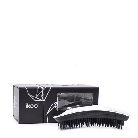 Ikoo Ergonomic Brush Prima ballerina silver