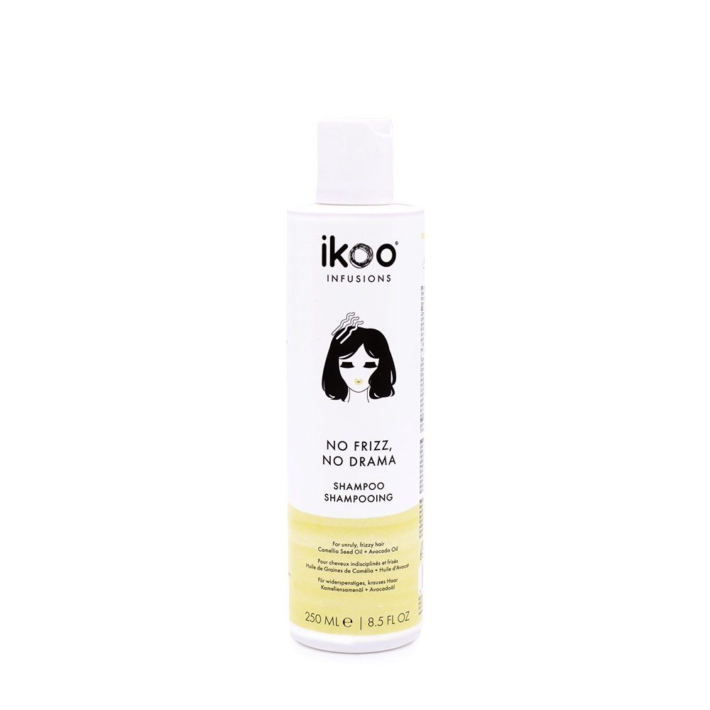 Ikoo No Frizz No Drama Shampoo 250ml - Anti Frizz Shampoo