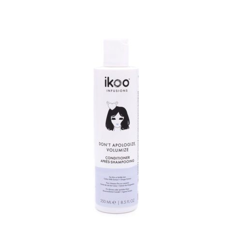 Ikoo Don't Apologize, Volumize Conditioner 250ml - For Fine Hair