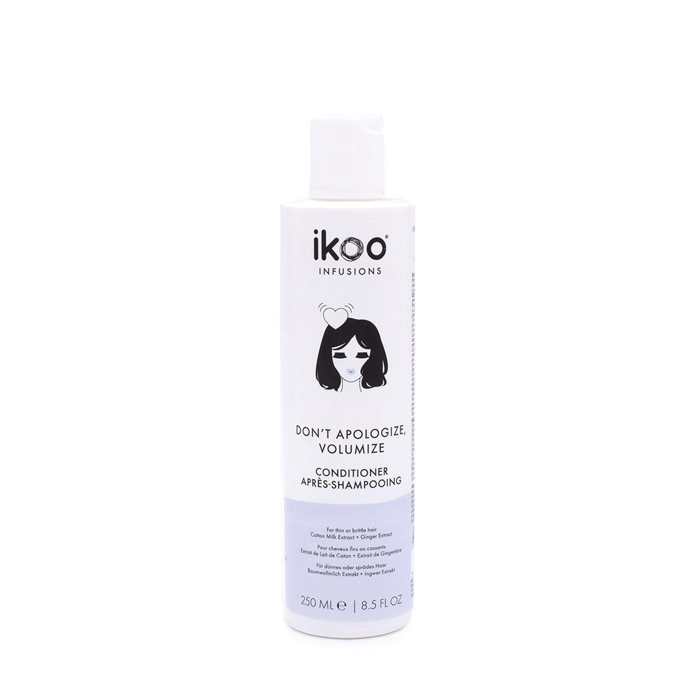 Ikoo Don't Apologize, Volumize Conditioner 250ml - For Fine Hair