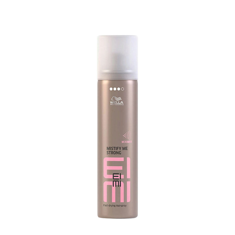 Wella EIMI Mistify Me Strong 75ml - quick drying hairspray