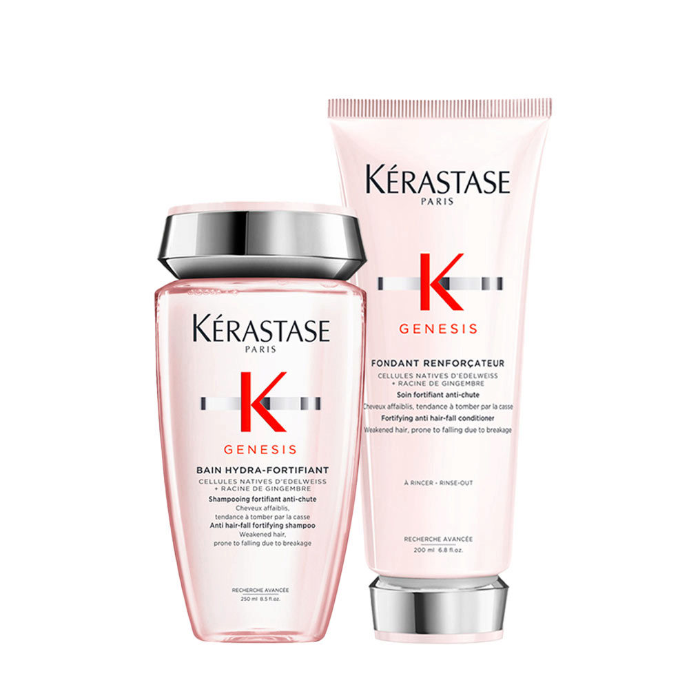Kerastase Genesis Kit Shampoo 250ml + Conditioner 200ml Strengthening And Moisturizing