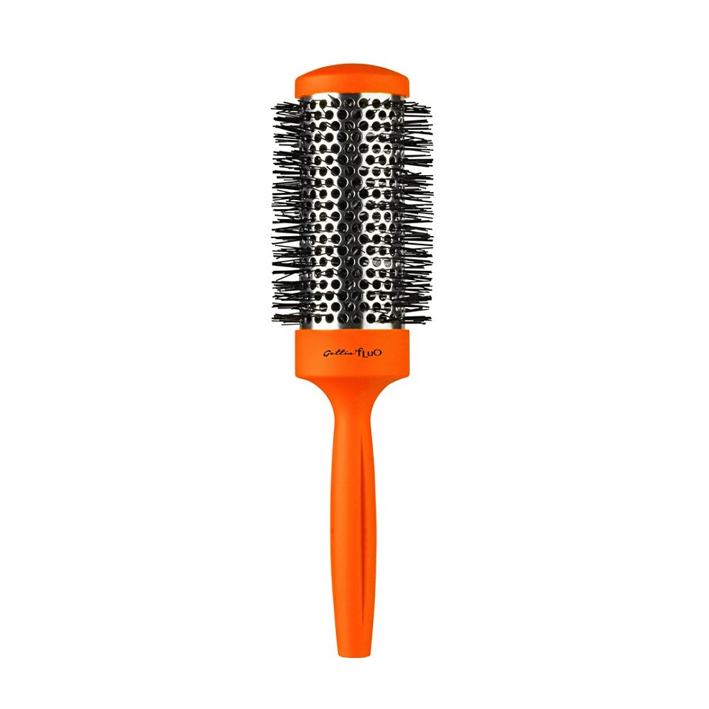 Gettin fluo Orange Thermal Brush 43mm