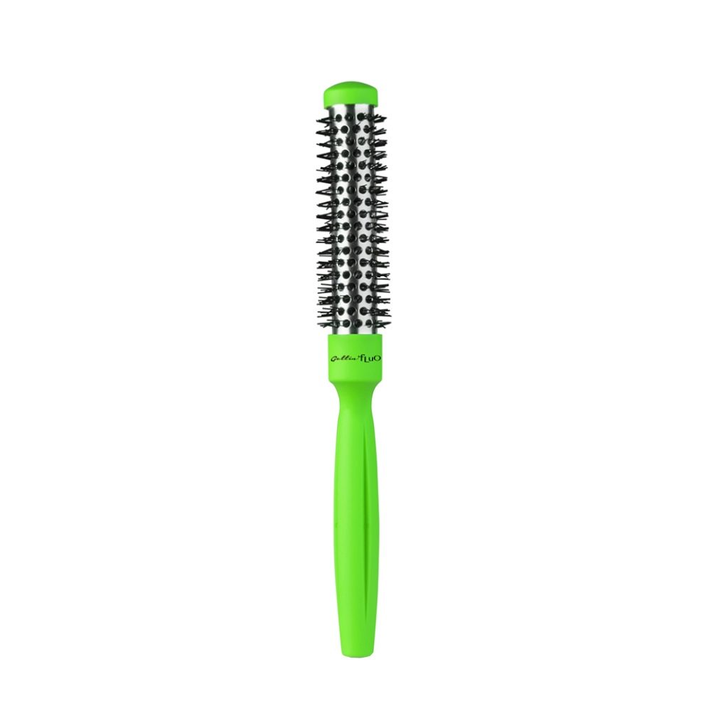 Gettin fluo Green Thermal Brush 17mm