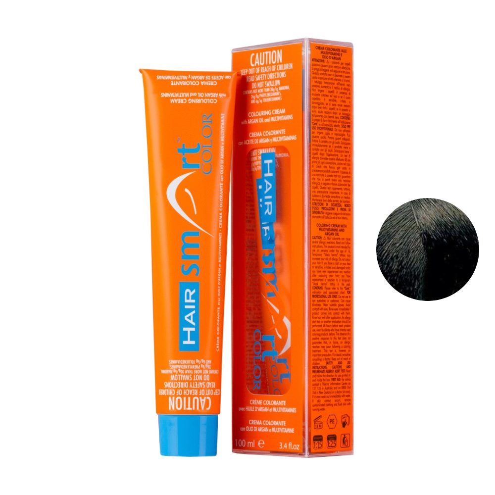 Hair Smart Color Cream 1 Black 100ml