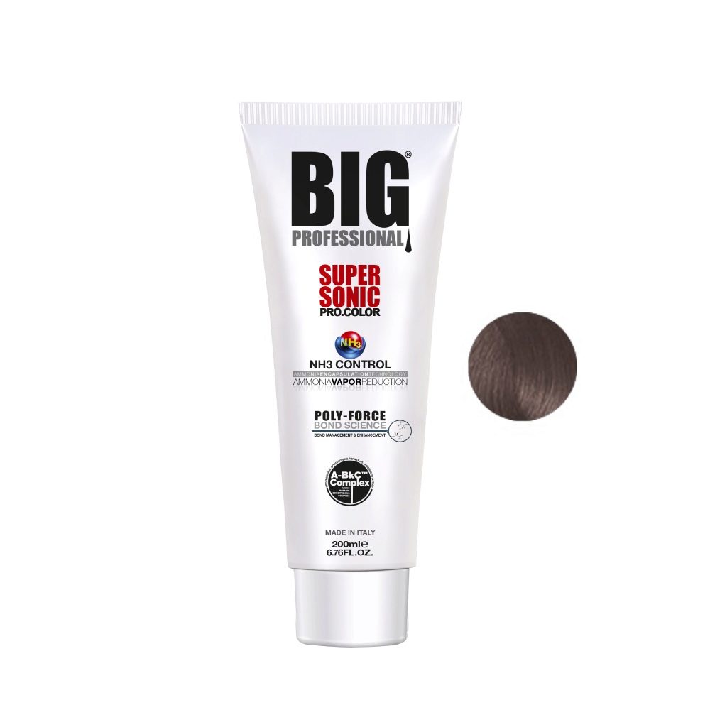 Big Pro Supersonic Pro Color 6.01 Dark Natural Ash Blonde 200ml