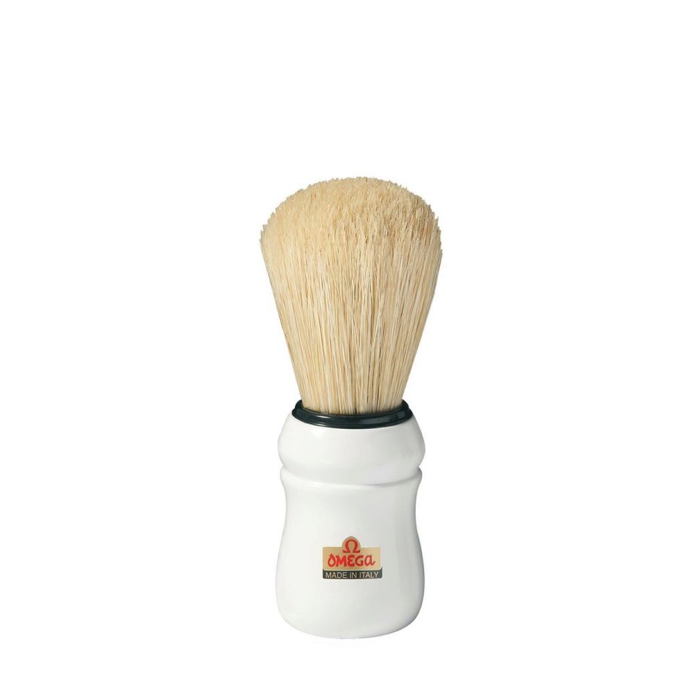 Omega Shaving Brush White