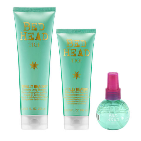 Tigi Bed Head Sun Kit Shampoo 250ml Conditioner 250ml Beach freak Salt Spray 100ml