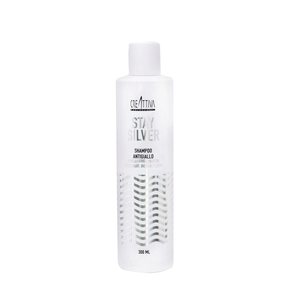 Creattiva Erilia Stay Silver Shampoo Antigiallo 300ml - Anti - Yellow Shampoo