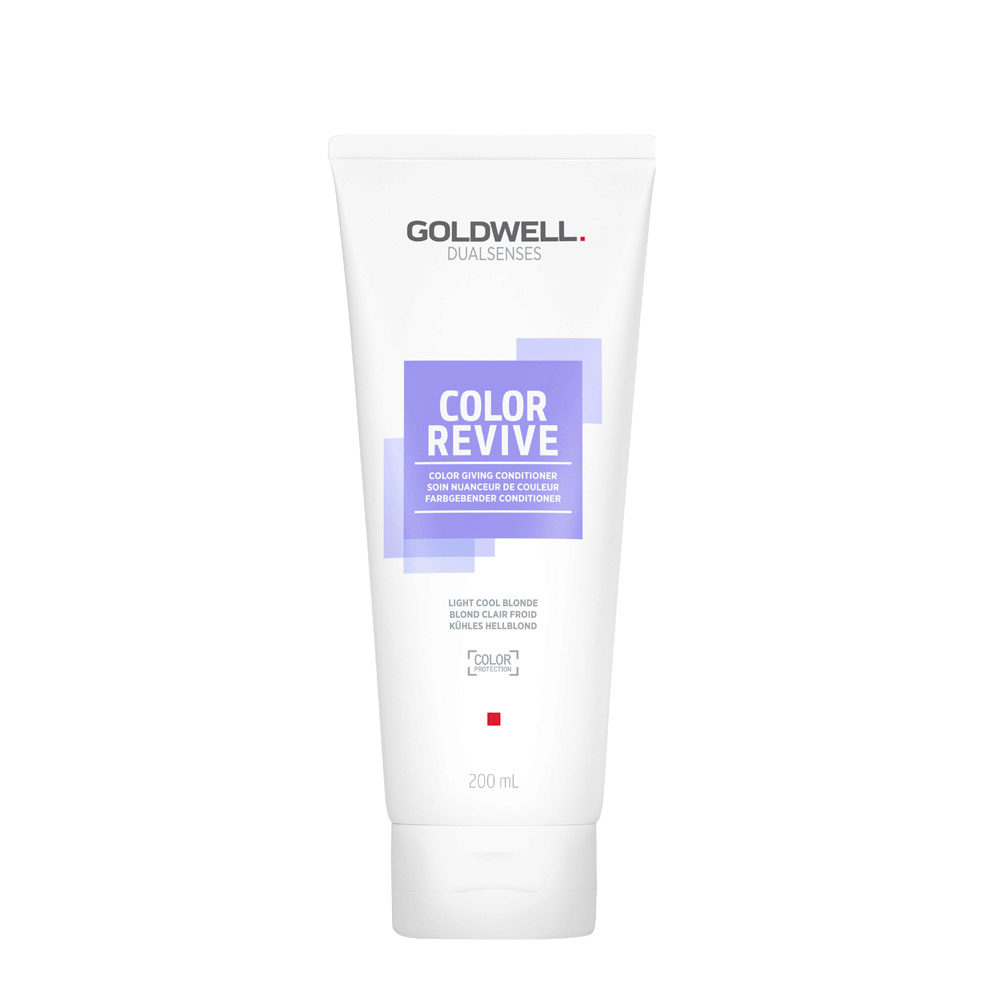Goldwell Dualsenses Color Revive Light Cool Blonde Conditioner 200ml - conditioner for bright blonde hair
