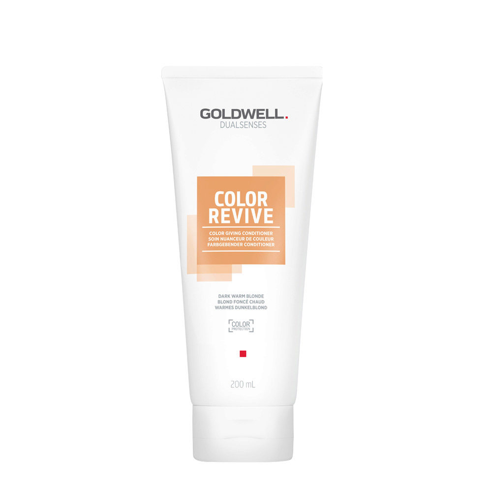 Goldwell Dualsenses Color Revive Dark Warm Blonde Conditioner 200ml - conditioner for all types of blonde hair