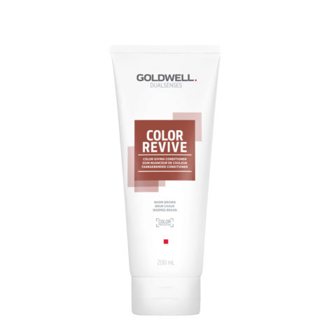Goldwell Dualsenses Color Revive Warm Brown Conditioner 200ml  - conditioner for all types of brown hair
