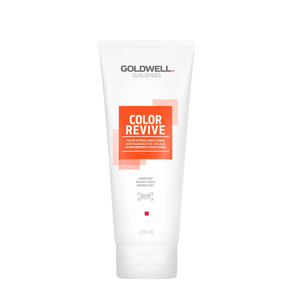 Goldwell Dualsenses Color Revive Warm Red Conditioner 200ml - conditioner for all red hair types