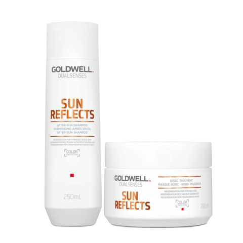 Goldwell Dualsenses Sun Reflects After-Sun Shampoo 250ml Treatment 200ml