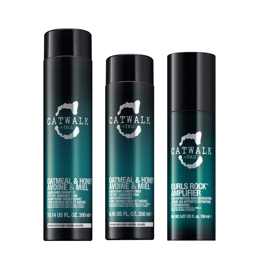 glimt Stearinlys Spanien Tigi Catwalk Shampoo 300ml Conditioner 250ml Curls Rock Amplifier 150ml |  Hair Gallery