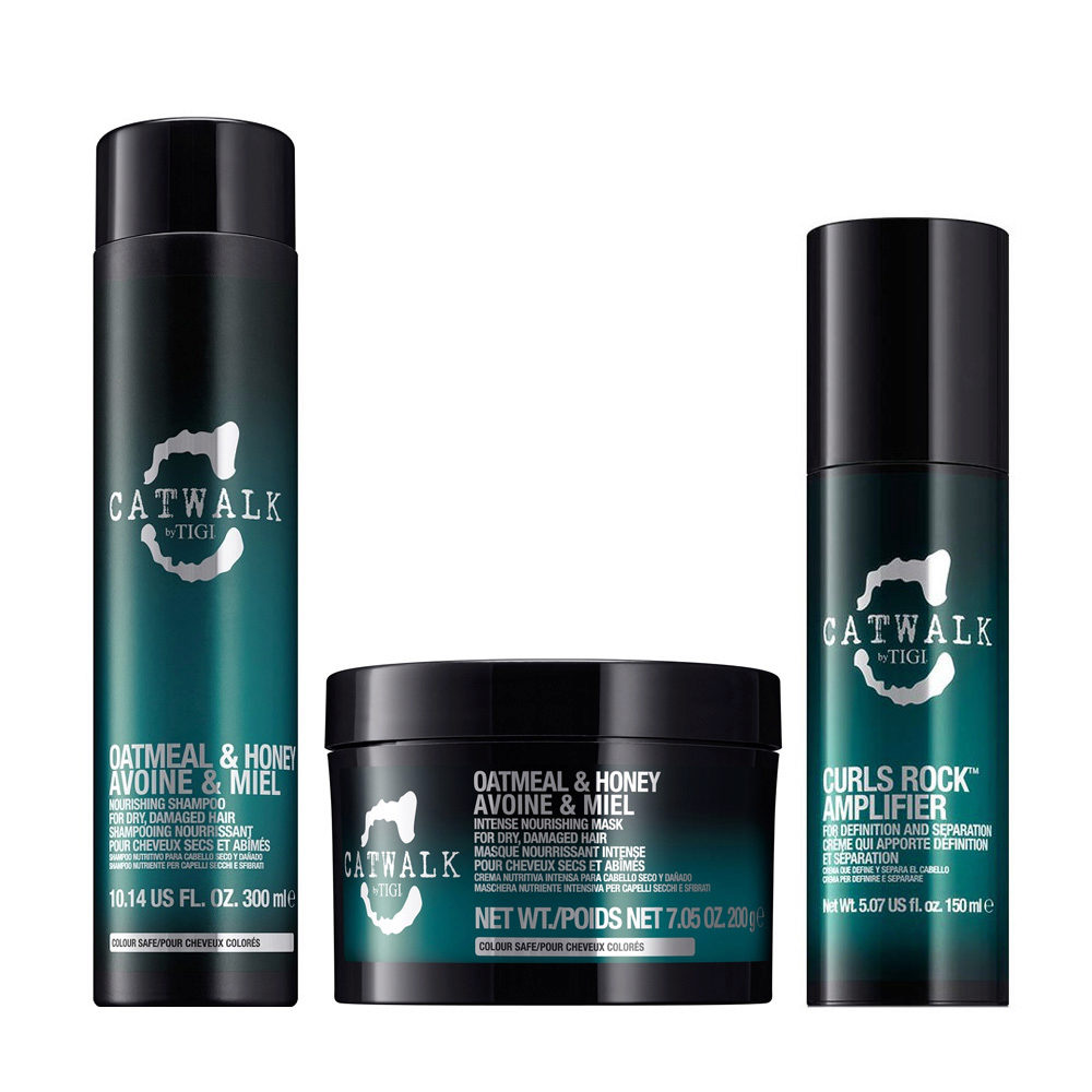 Rummelig Sobriquette Fest Tigi Catwalk Shampoo 300ml Mask 200gr Curls Rock Amplifier 150ml | Hair  Gallery