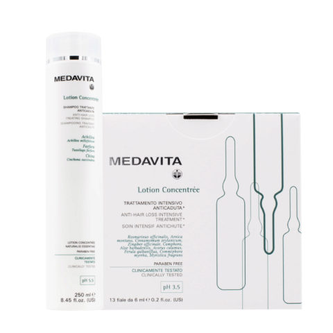 Medavita Cute Lotion Concentree Shampoo 250ml Lotion Concentrée 13x6ml