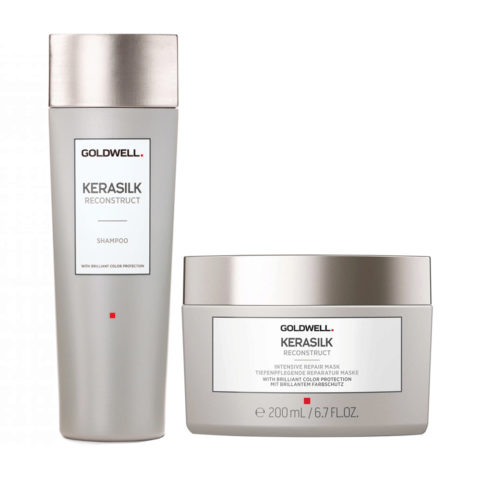 Goldwell Kerasilk Shampoo 250ml Mask 200ml Damaged Hair